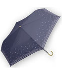 晴雨兼用コンパクト
折りたたみ傘[426D/紺]
(ミッフィーとフラワー)
