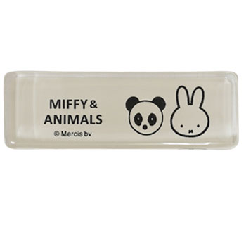 ガラス角箸置き
(MIFFY & ANIMALS)