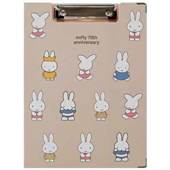 クリップボード
[ベージュ]
(miffy 70th)