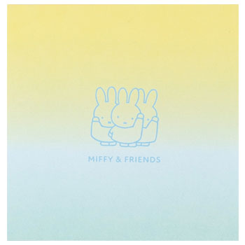 ツインメモパッド
[BM-290/miffy&friends]
(COLORTONE)