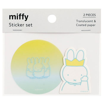 ステッカーセット
[BM-314/miffy&friends]
(COLORTONE)